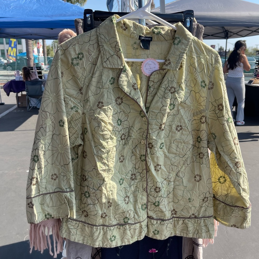 Vintage Eyeshadow Green Shirt/Jacket